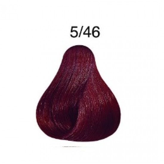 LONDA COLOR Vopsea permanenta 5/46, CASTANIU DESCHIS CUPRU VIOLET 60 ml