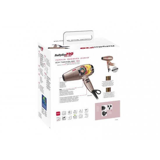 Pachet Uscator de par Rapido Rose gold + Uscator de par Bambino Babyliss Pro Pachet Uscator de par Rapido Rose gold + Uscator de par Bambino Babyliss Pro