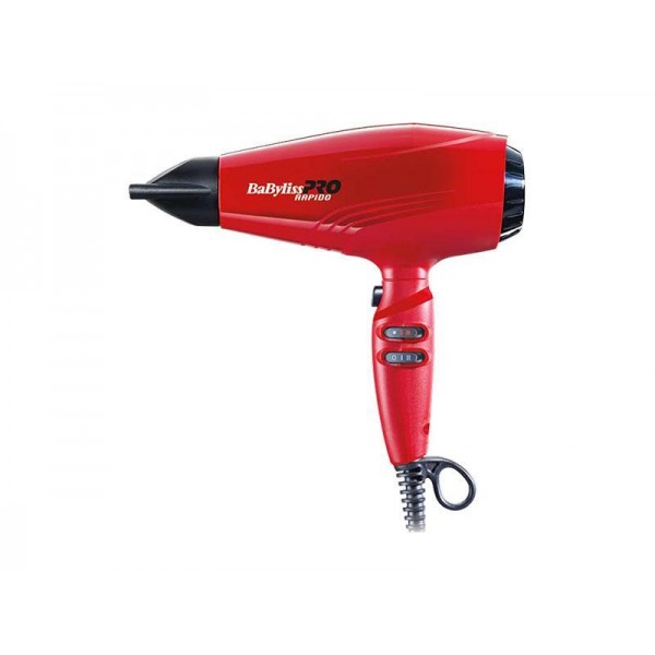 Uscator de par Babyliss Pro Rapido Rosu 2200W