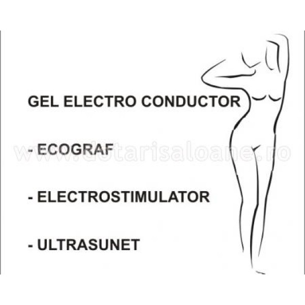 Gel ultrasunete IPL Electroconductor 1000 ml