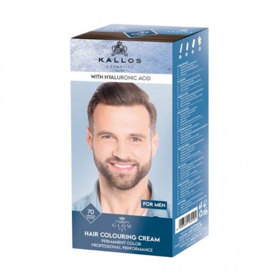 KALLOS Glow Vopsea de par pentru barbati 70