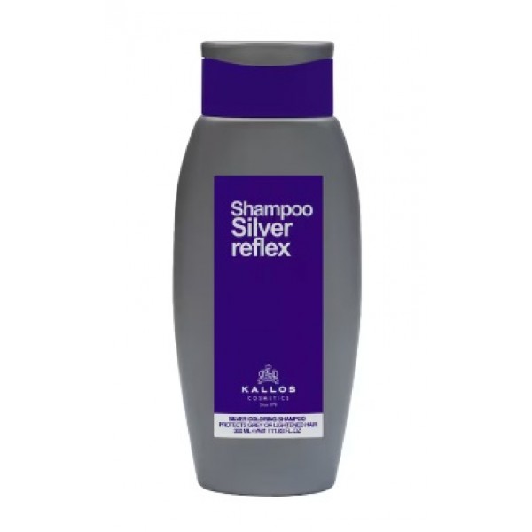 Șampon pentru păr grizonat Kallos Silver Reflex 350 ml
