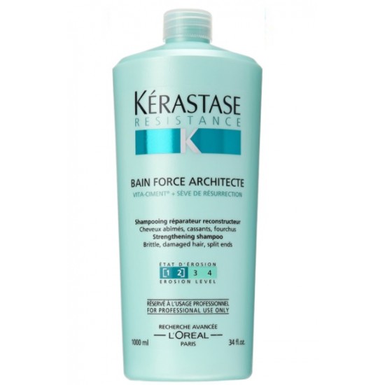 Sampon reparator  Kerastase Resistance Bain Force Architecte 1 - 2 1000 ml