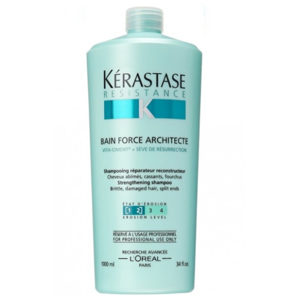 Sampon reparator  Kerastase Resistance Bain Force Architecte 1 - 2 1000 ml