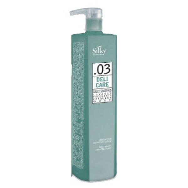 Silky Sampon natural pentru toate tipurile de par 1000ml