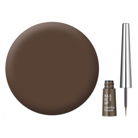 Tus contur ochi Liquid Eye Designer Make Up Factory Brown nr.04 Tus contur ochi Liquid Eye Designer Make Up Factory Brown nr.04