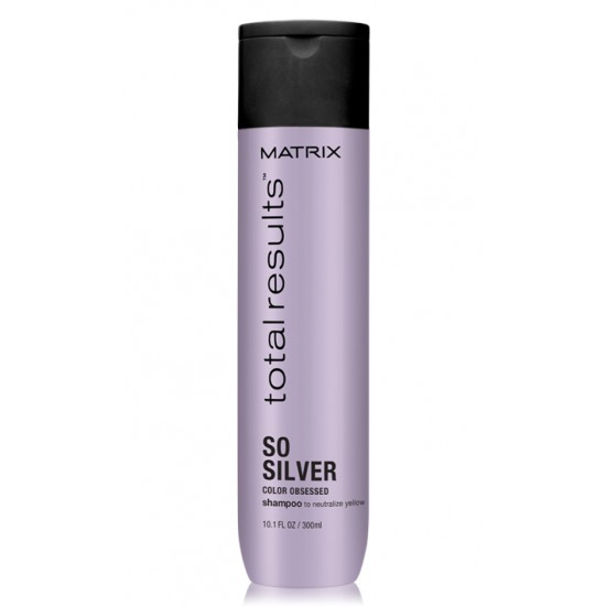 Sampon pentru parul vopsit in nuante reci de blond Matrix So Silver 300ml