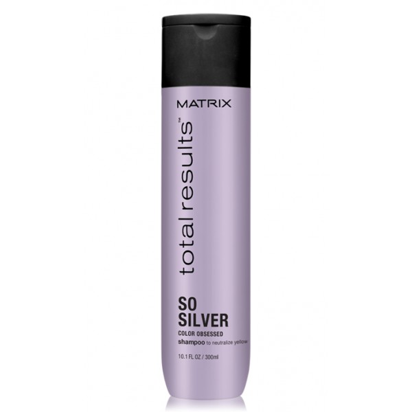 Sampon pentru parul vopsit in nuante reci de blond Matrix So Silver 300ml