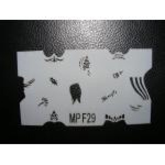 Sabloane AIRBRUSH F25-F32 Sabloane AIRBRUSH F25-F32