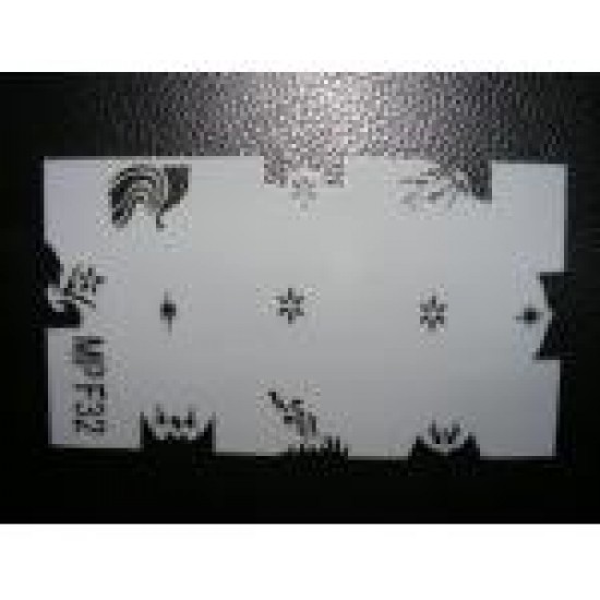 Sabloane AIRBRUSH F25-F32 Sabloane AIRBRUSH F25-F32