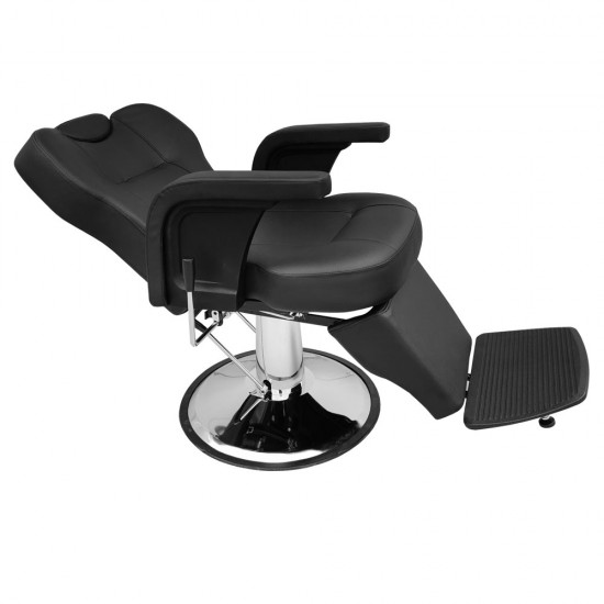 Scaun frizerie-barber Moby Black