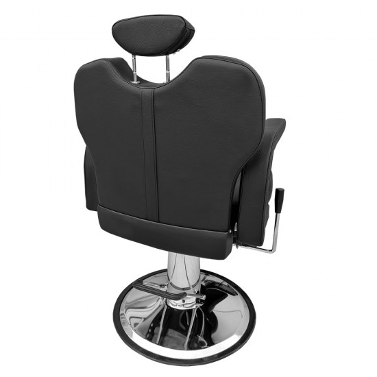 Scaun frizerie-barber Moby Black