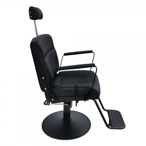 Scaun frizerie-barber Artemis Black