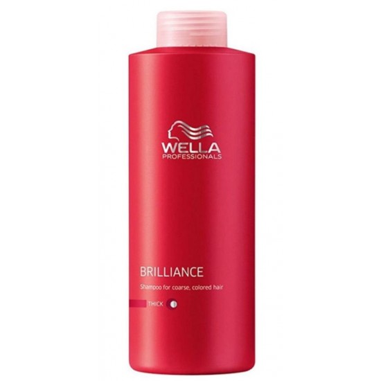 Sampon pentru parul vopsit cu structura puternica Wella Brilliance 1000ml 