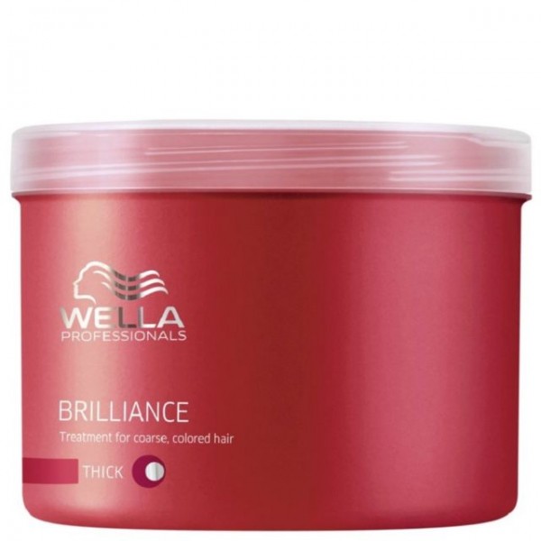 Masca tratament pentru par vopsit cu structura puternica Wella Brilliance 500ml