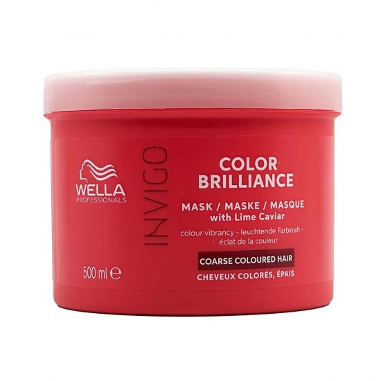 Masca tratament pentru par vopsit cu structura puternica Wella Brilliance 500ml