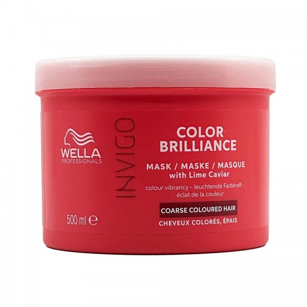 Masca tratament pentru par vopsit cu structura puternica Wella Brilliance 500ml