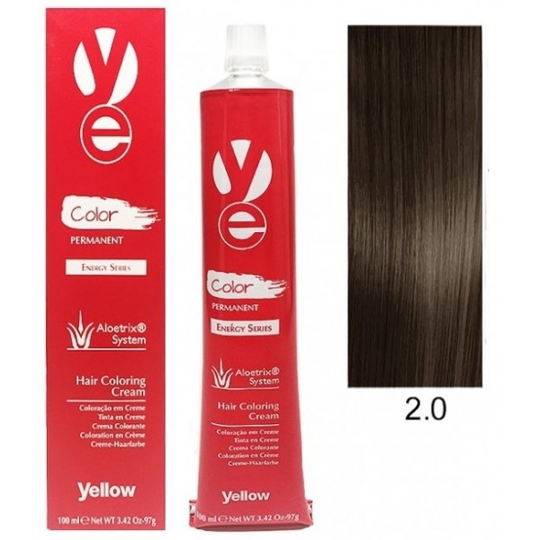 Vopsea Yellow - Darkest Natural Brown 2.0