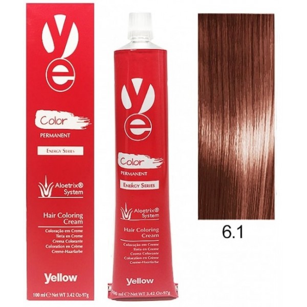 Vopsea Yellow - Dark Ash Blonde 6.1