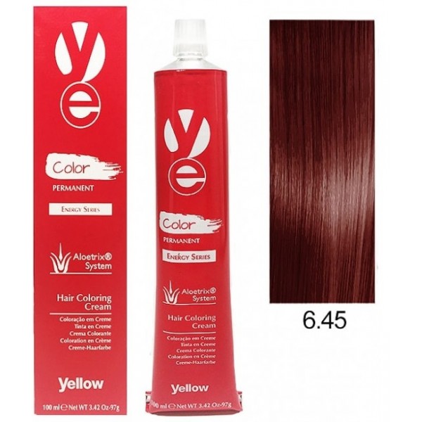 Vopsea Yellow - Dark Copper Mahogany Blonde 6.45