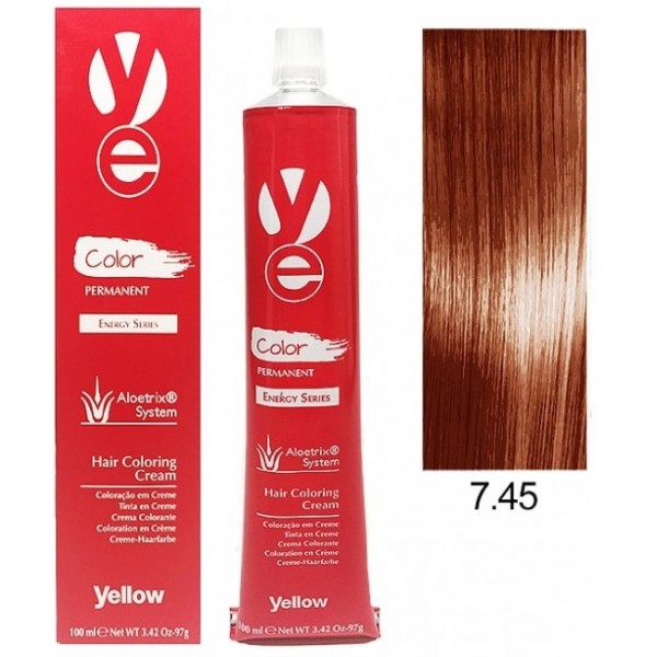 Vopsea Yellow - Copper Mahogany Blonde 7.45