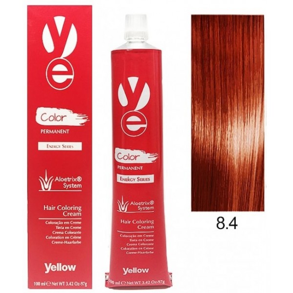 Vopsea Yellow - Light Copper Blonde 8.4