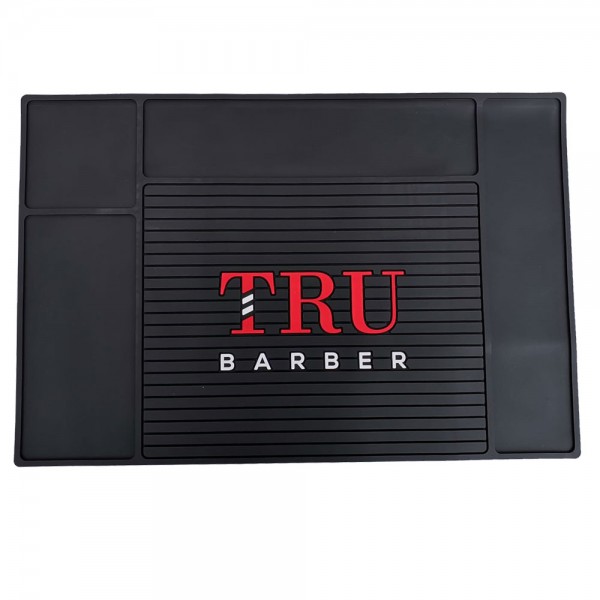 Covoras din cauciuc pentru ustensile frizerie True Barber