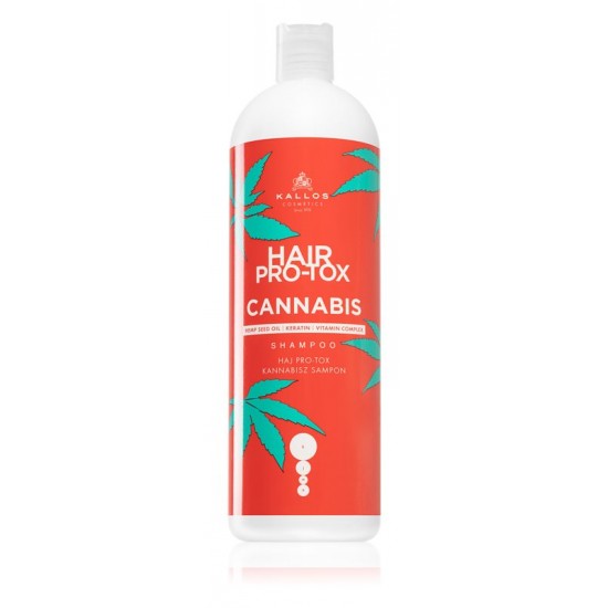 Șampon pentru regenerare Kallos Hair Pro-Tox Cannabis, 1000 ml Șampon pentru regenerare Kallos Hair Pro-Tox Cannabis, 1000 ml