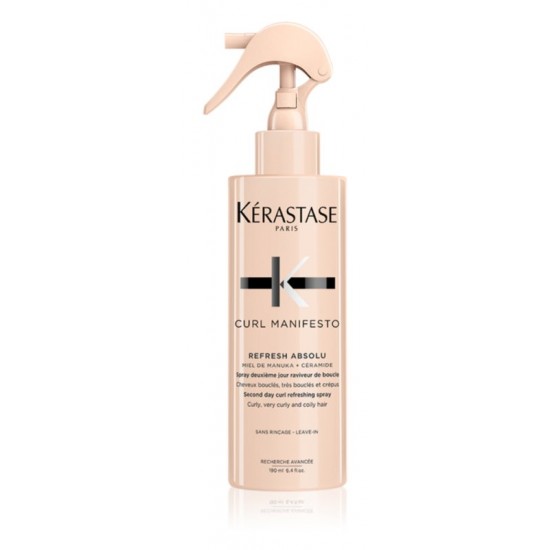 Spray revigorant par cret Kérastase Curl Manifesto Refresh Absolu 190ml