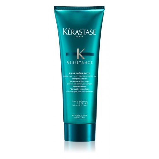 Sampon balsam pentru par foarte deteriorat Kerastase Resistance Bain Therapiste 250 ml