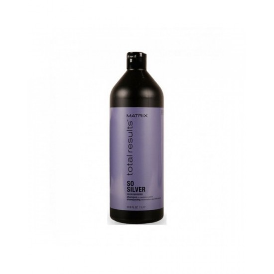 Sampon pentru reflexe argintii de blond Matrix So Silver 1000ml