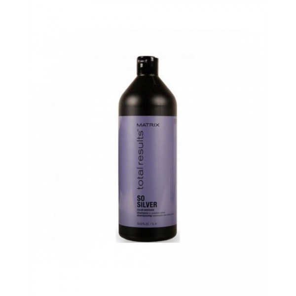 Sampon pentru reflexe argintii de blond Matrix So Silver 1000ml