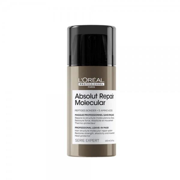 L’Oreal Professionnel Serie Expert Absolut Repair Molecular - Crema Pentru Par Deteriorat cu Protectie Termica 100ml